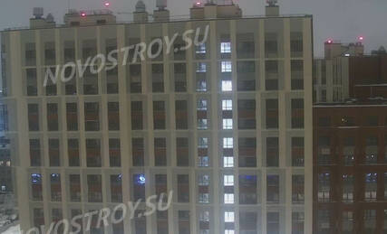 ЖК «Нижегородская 74» (Н74), Ход строительства, Январь 2022, фото 1