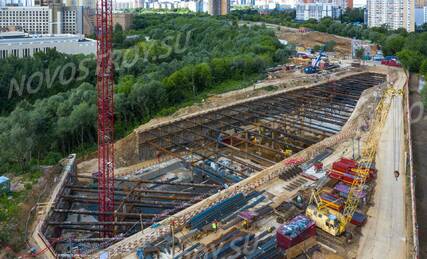 ЖК «Level Мичуринский» (Левел Мичуринский), Ход строительства, Август 2022, фото 6