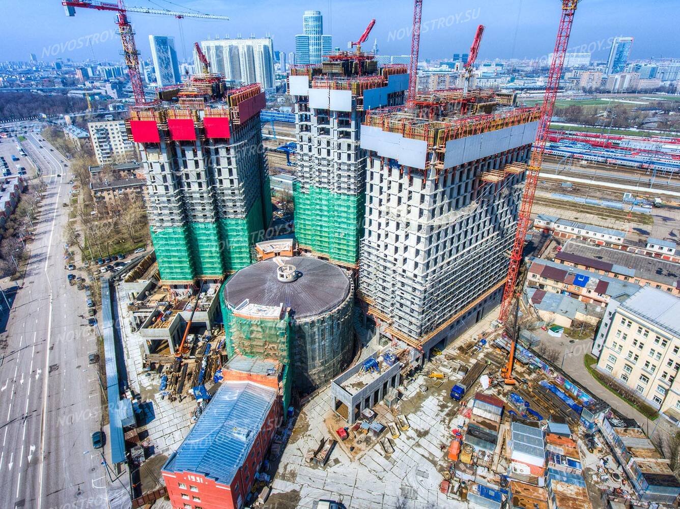 Construction 15. Skyview на Пресне. ЖК Sky view на красной Пресне. ЖК Пресненский. ЖК на Краснопресненской.