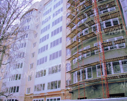 Фасад ЖК «Бородинский сад» (02.12.12), Декабрь 2012