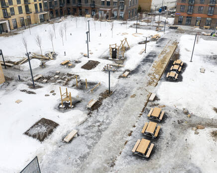 ЖК «Лефортово парк»: ход строительства корпуса 12, Март 2021