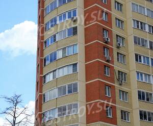 ЖК «Бриз»: 18.04.2014 - Фрагмент средних этажей построенного корпуса 1-ой очереди